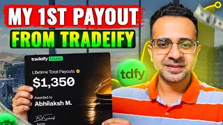 How I Got My First $1350 Payout From Tradeify