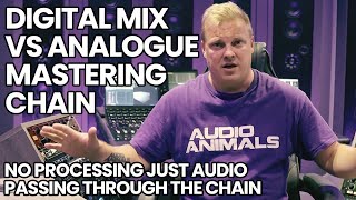 Digital Mix VS Analogue Mastering Chain (No Processing Just Audio Passing Through The Chain)
