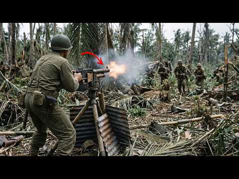 They Banned His Fake Machine Gun Setup — Until It Drew Out 27 Japanese Soldiers