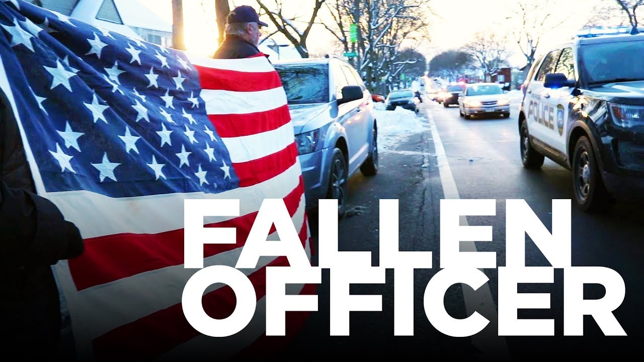 Matthew Rittner Fallen Officer Police Procession - YouTube