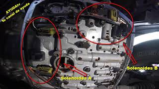 Toyota Rav4 2001 - 2004 Solenoides De Transmisión A Y B Donde Están?