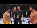 Bruce Lee vs Tony Jaa | EA Sports UFC 2
