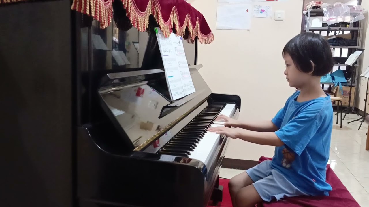 Measuring 7ths (RH and LH Melodic Intervals) - Mikhaila Exercises Piano