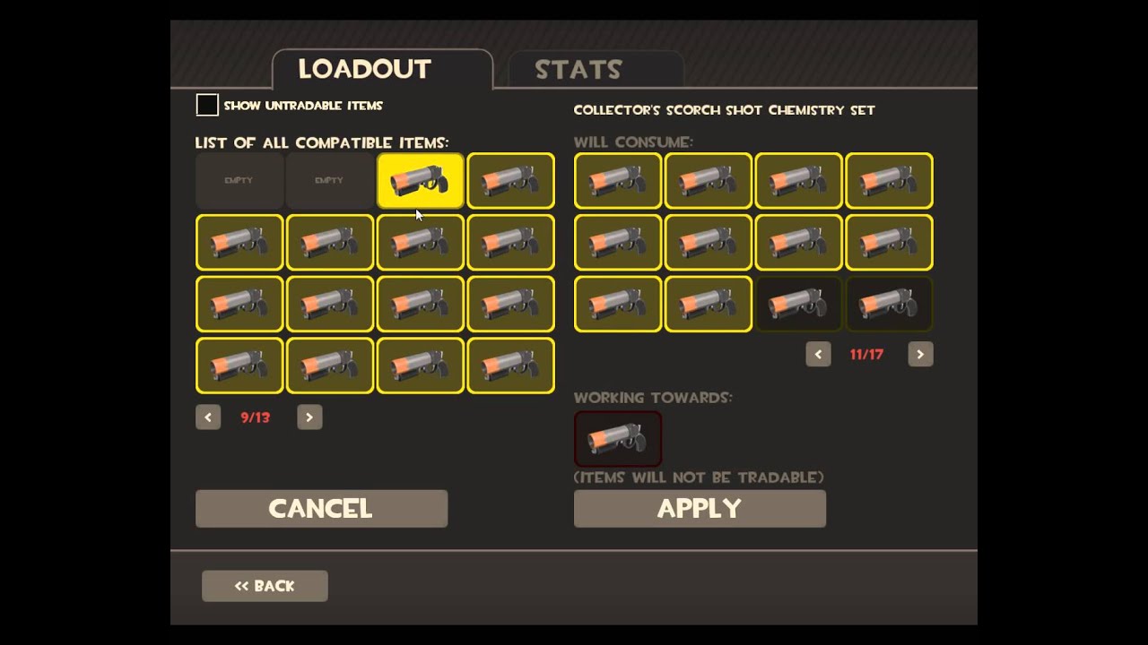 Using A Collector's Chemistry Set (Scorch Shot) TF2 YouTube