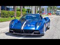 Pagani Huayra and Huayra BC Roadster Take Over the Streets: HYPERCAR TRANSFORMERS Invasion in Miami