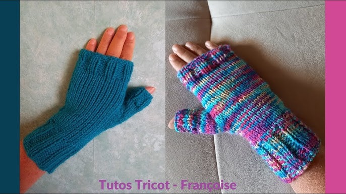 Moufles Enfant du 1 an au 12 ans au Tricot 