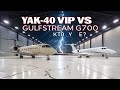«Yak-40 VIP vs Gulfstream G700 ✈️ Кто Лучшe? Российская Классика против Современной Роскоши!»