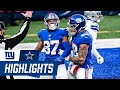 Giants vs. Cowboys Highlights; Daniel Jones, Sterling Shepard, Leonard Williams, Xavier McKinney