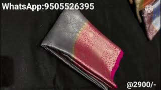 Banarasi Dyable Katan Soft  Fab Sarees@2900/- screenshot 5