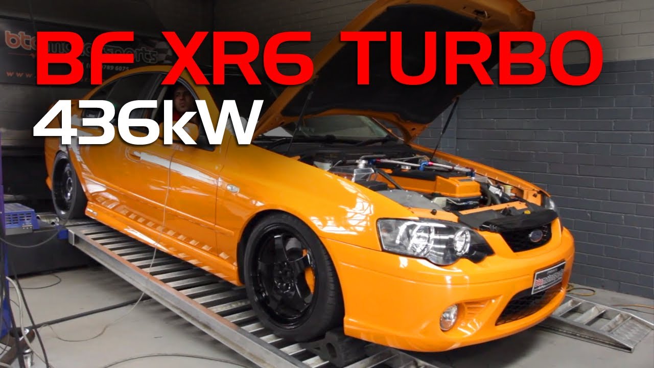 Ford Bf Xr6 Turbo With Bta Stage 3 Upgrade 436kw Youtube