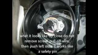 How to change headlight bulb on 2010 Subaru Outback