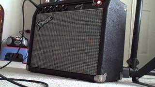 1982 Fender Champ II 17-ваттный ламповый гитарный усилитель