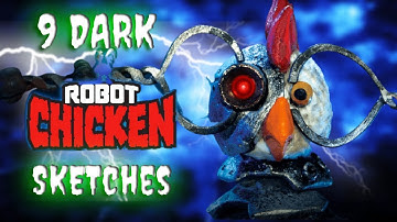 9 Extremely DARK Robot Chicken Sketches!