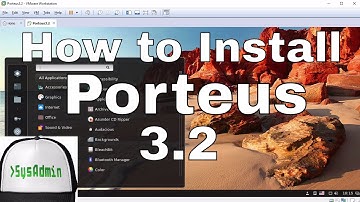 How to Install Porteus 3.2 to Hard Drive + Review + VMware Tools on VMware Workstation Tutorial [HD]