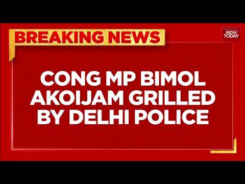 Breaking: Delhi Police Grills Cong MP Bimol Akoijam For Over An Hour In JNU Sexual Harassment Probe