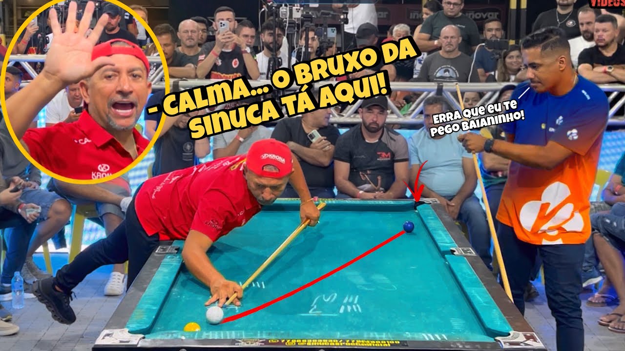 O IMPOSSÍVEL ACONTECEU NESSE JOGO CARO 🤑 - BAIANINHO APOSTOU TUDO CONTRA SEU ARQUIRRIVAL 