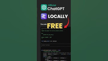 How to Install ChatGPT 4.0 Locally For FREE (Windows, Mac & Linux)