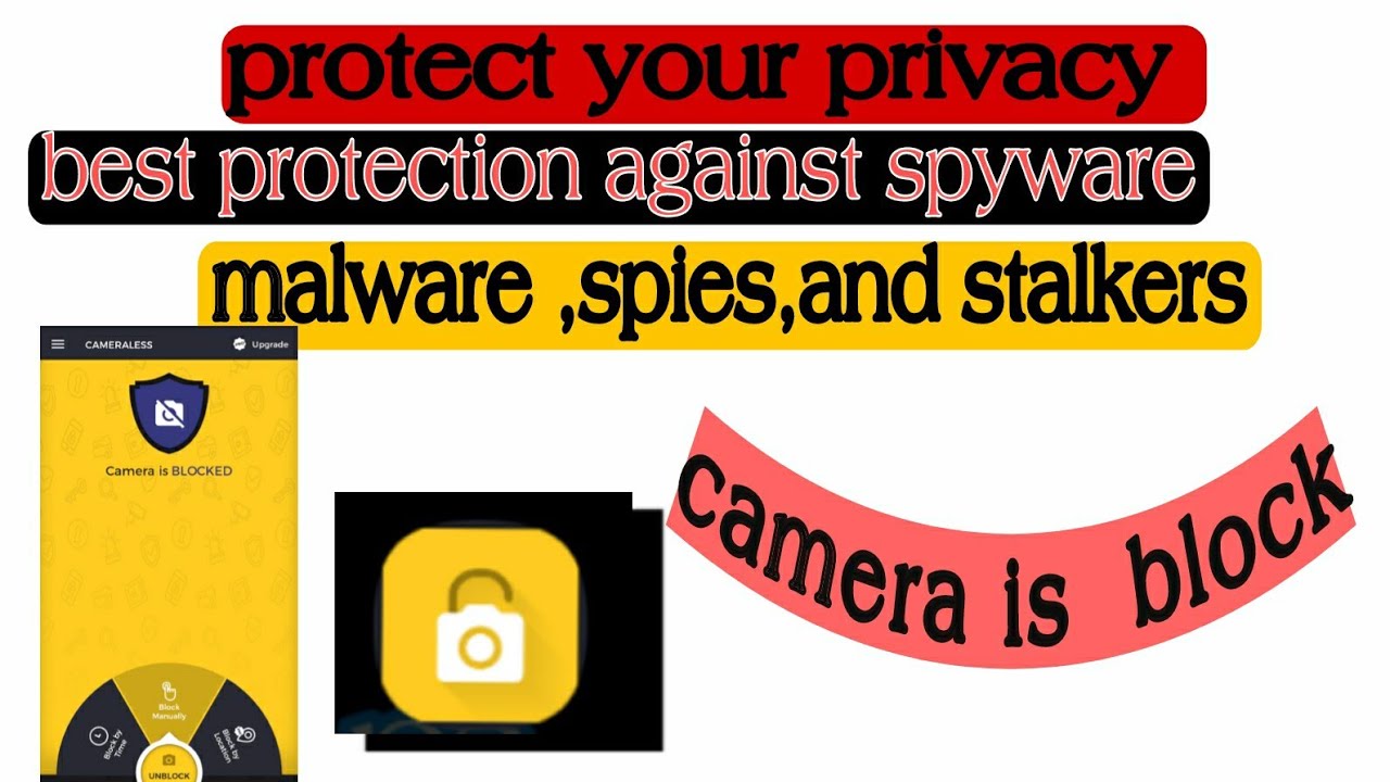 Cameraless : Camera Blocker App For Android By REHMAN TV TECH - YouTube
