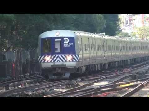 Hd 60fps Am Rush Metro North Harlem Line New Haven Line Action