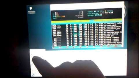 Razor Qt running on ArchlinuxARM (HP TouchPad)
