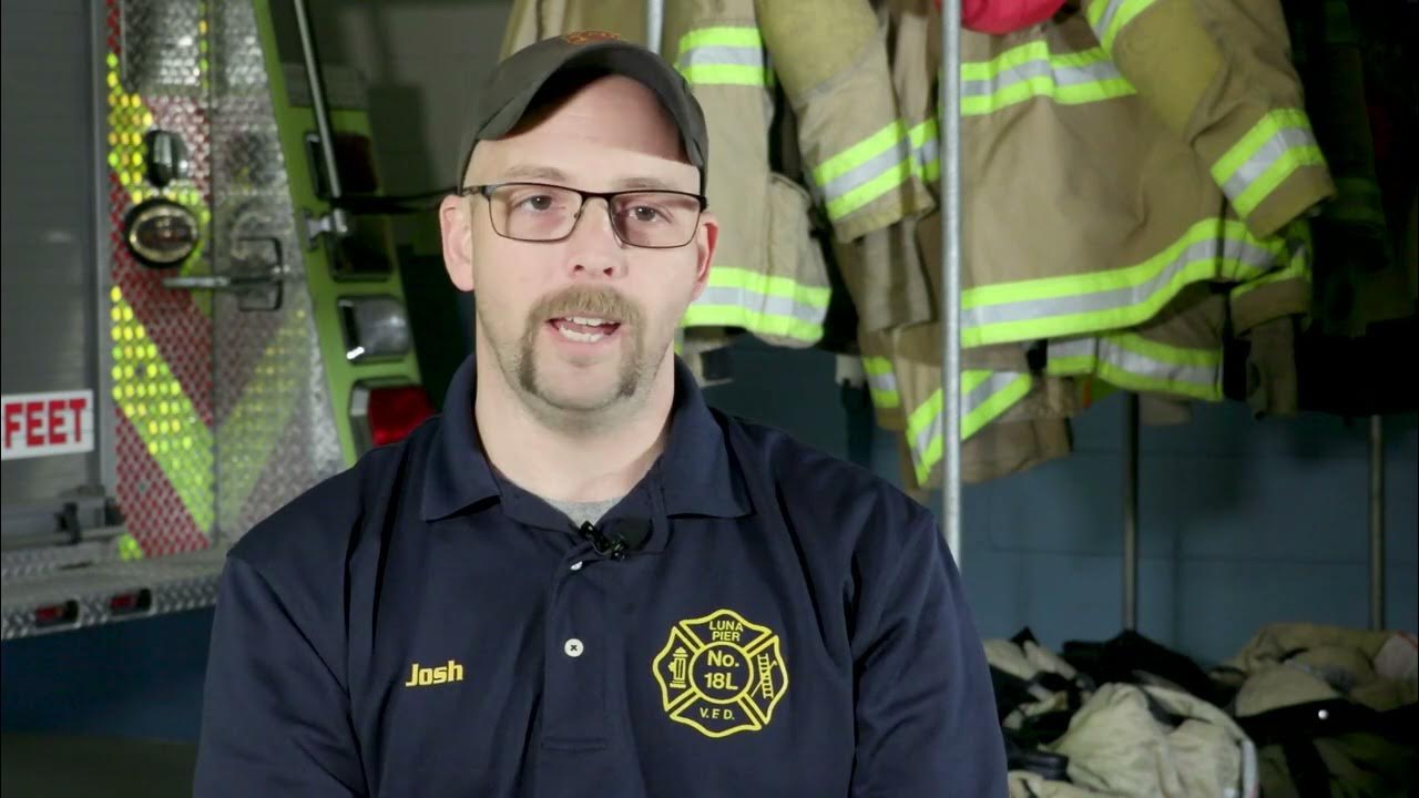 Luna Pier Fire with graphics YouTube