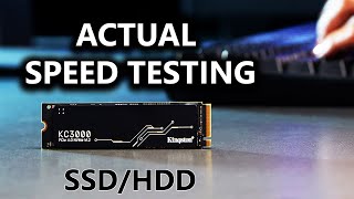 how to check ssd/hdd read & write speed on windows 11