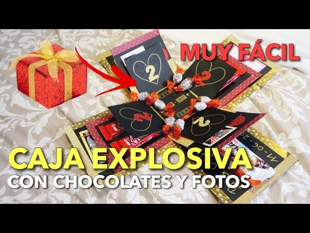 ✂️ Cómo hacer una caja explosiva para regalar a tu pareja