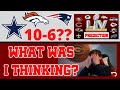 REACTING To my 2020 NFL Predictions (I Was Wrong...)