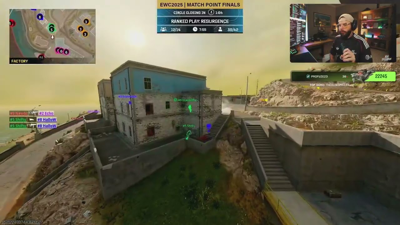 Nadeshot Reacts to His 100T Team Winning $1,000,000 EWC Game