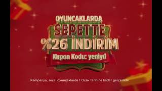 Civil Seçili Oyuncaklarda %26 İndirim Fırsatı