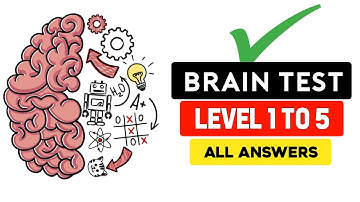 Brain Test Tricky Puzzles Level 1 to 5