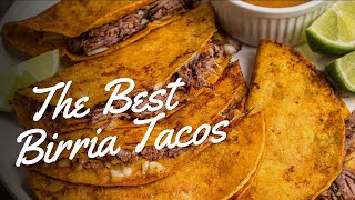 Slow Cooked Birria Tacos