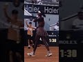 Coco Gauff, pure finesse ✨ #RolandGarros #tennis #cocogauff #skills