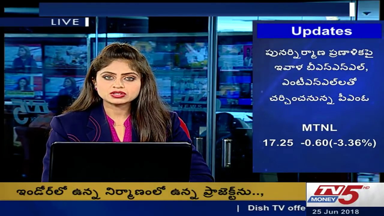 trading screen Markets at 11 | 25-06-2018
