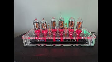 NIxie tube clock kit QTCplus