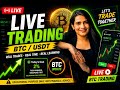 14th may LIVE Trade With Tripti in BTC and Gold