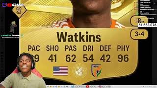 Details iShowSpeed Reacts To His FIFA Card Rating 😠Guide