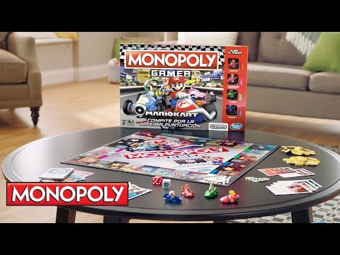 Juego De Mesa Monopoly Mario Kart Original Hasbro Mario Bros 