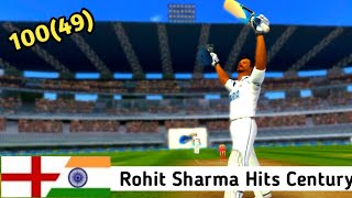 Rohit Sharma Hits Century against England | Highlights | Test Match Live | WCC 3 |Best Gaming WCC 3