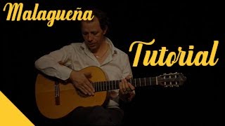 malaguena tutorial right hand technique le buté by yannick lebossé spanish guitar