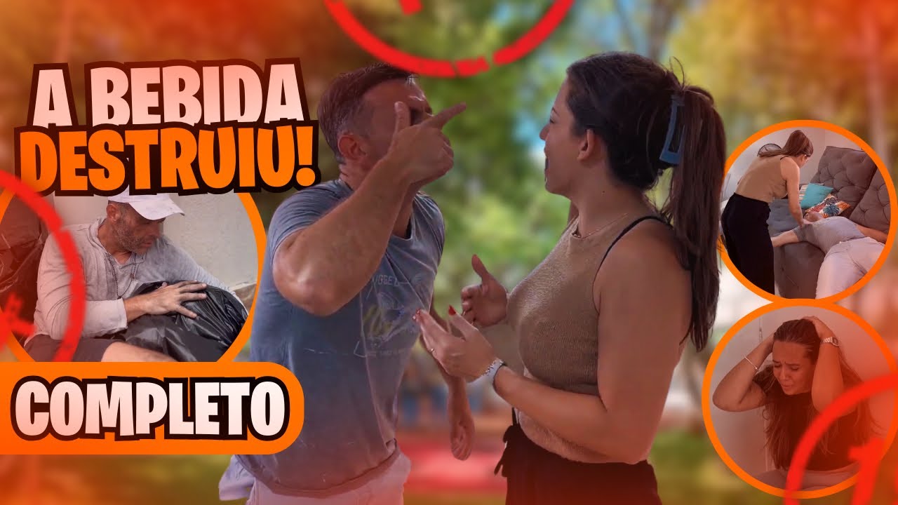 Completo: Meu pai não quis largar seus vici0s ... e da pior formar destru!u nossa família! 😭💔