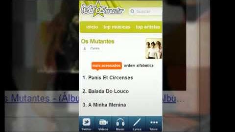 Os Mutantes Fan Pro Android App