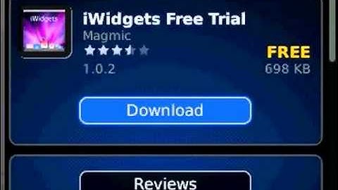 BlackBerry Curve 8520 BlackBerry App world