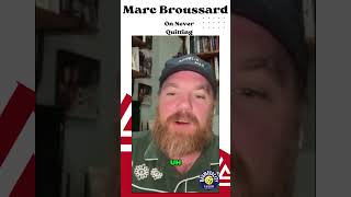 Marc Broussard On Never Quitting