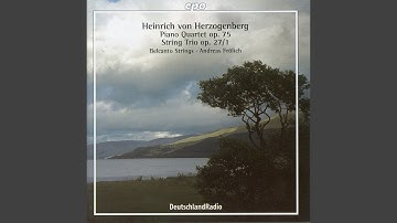 String Trio No. 1 in A Major, Op. 27: I. Allegro