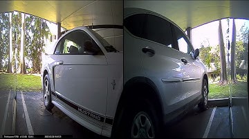 Thinkware F790 with multiplexer side camera sample video while setting up.