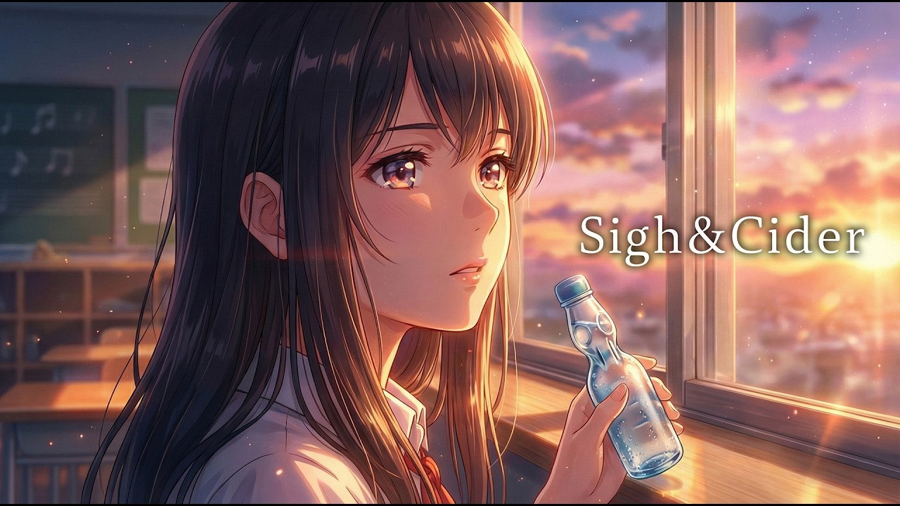 あいうおんページ 全編AIアニメMV】Sigh & Cider / 永愛高校軽音部 (Official Music