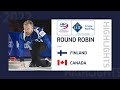 Finland v Canada - Highlights - LGT World Men's Curling Championship 2022