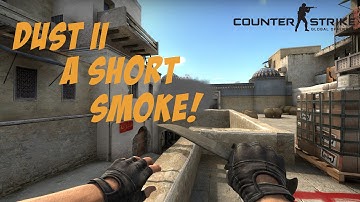 CS:GO(Grenade Tutorials) Dust 2 A-Short One Way Smoke!