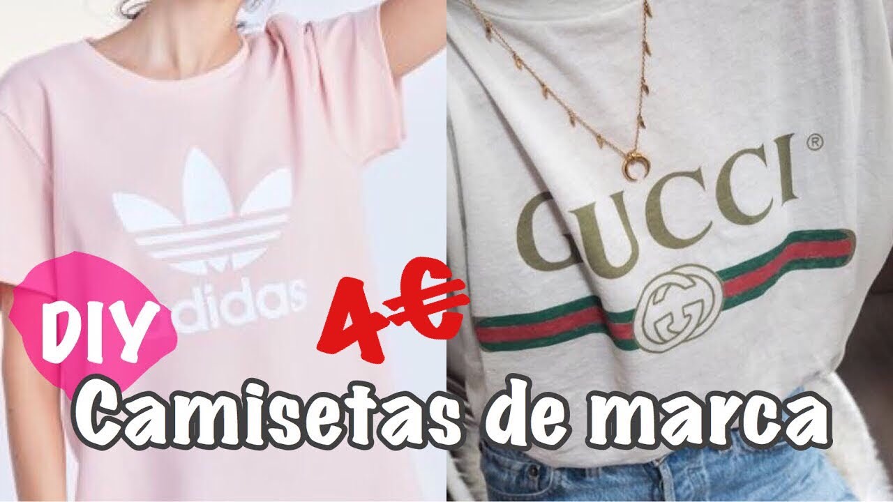 DIY CAMISETAS CON LOGO PERSONALIZADAS, CUALQUIER DISEÑO | HEYITSIRENEHERE -  YouTube